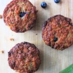 Healthy Blueberry Zucchini Muffins